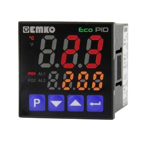 Emko EcoPID 1/16 Din Temperature Controller (TC or Pt100)