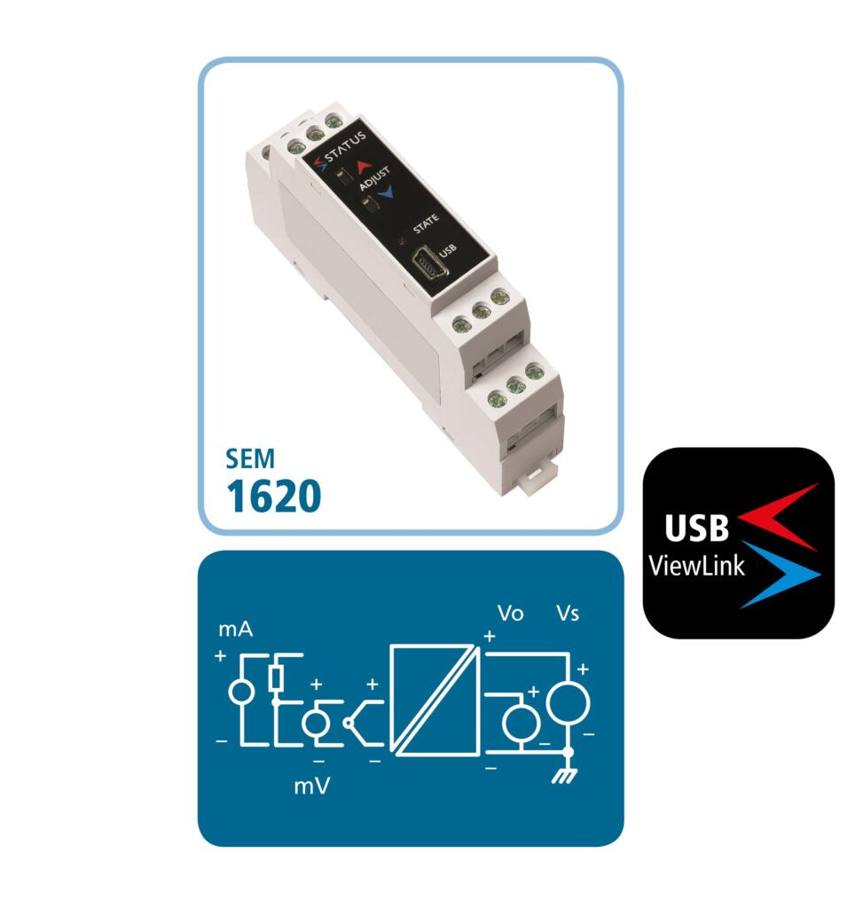 SEM1620 Signal Conditioner Universal Input, Voltage Output