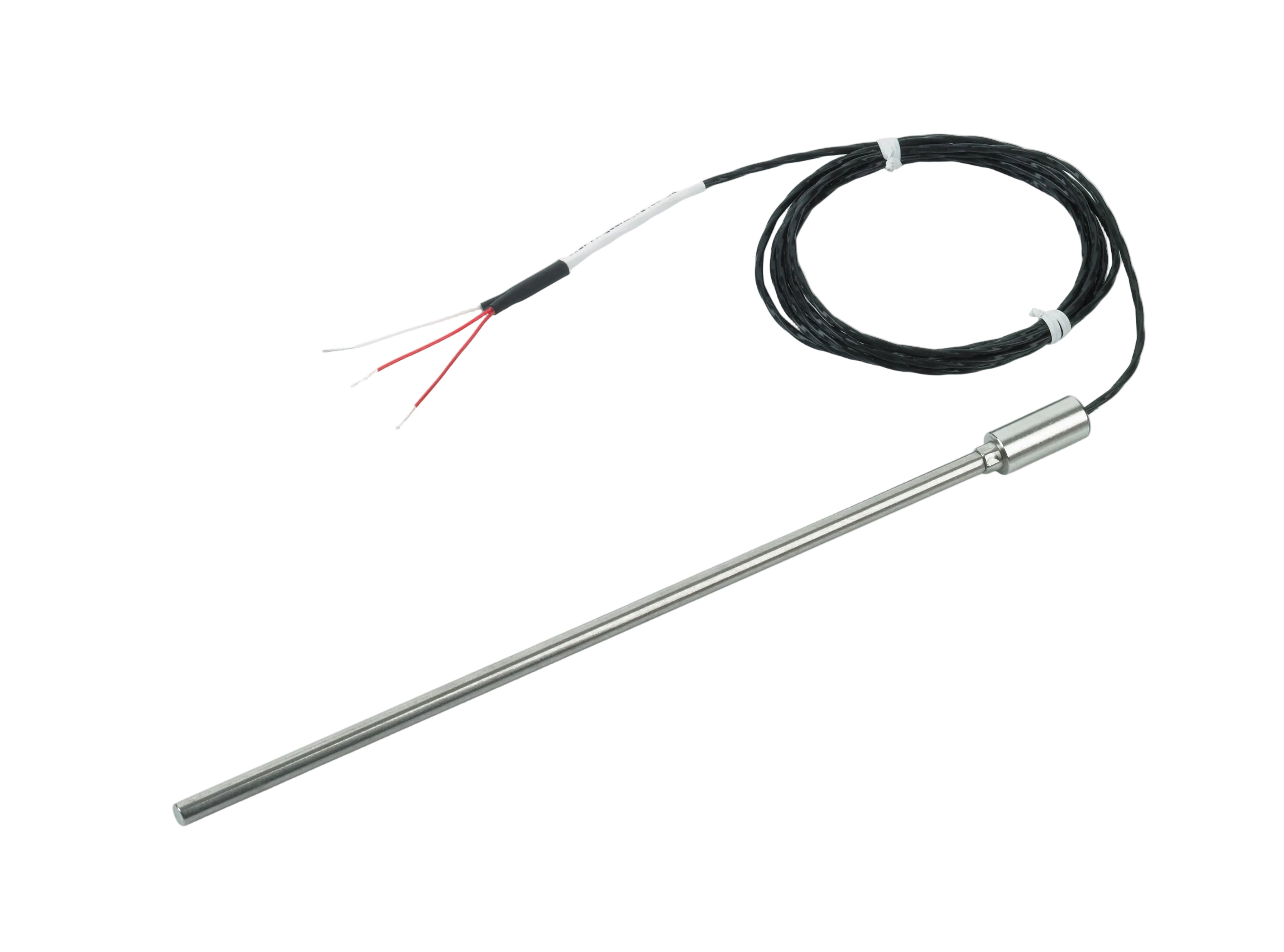 High Temperature RTD Pt100, Class A, 6mm Probe with Pot Seal, Mineral Insulated, 600C