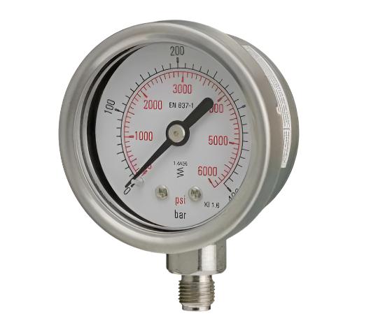 40mm Stainless Steel Pressure Gauge (Calibration Certificate Included)