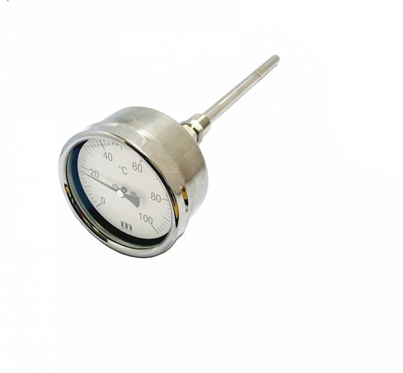 Gas Actuated Thermometer (Horizontal Mount With Calibration Certificate)