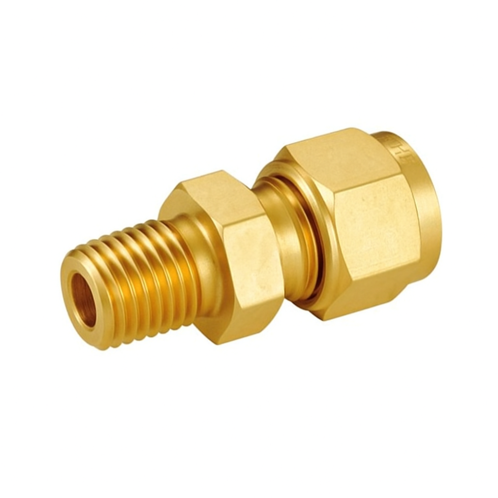 Brass Compression Fitting - 1/2 BSPP