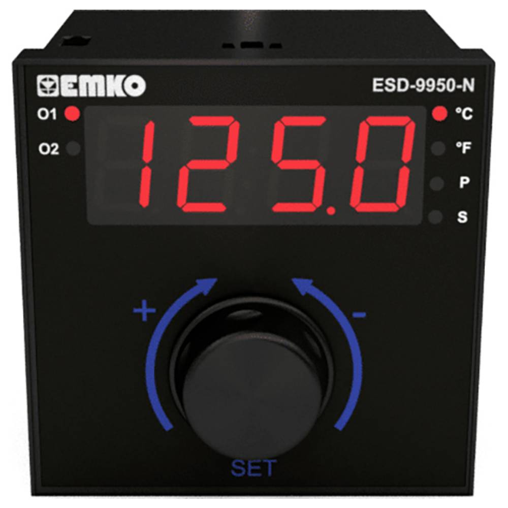 Emko ESD-9950 1/4 Din Temperature Controller (TC or Pt100)