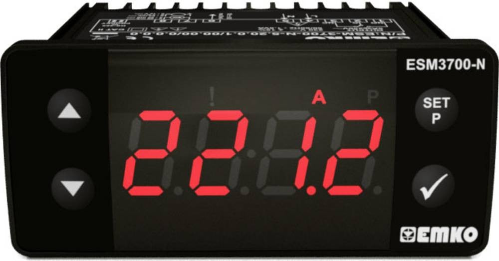 Emko ESM-3700 Process Display, 1 Relay (mA & Vdc Input)