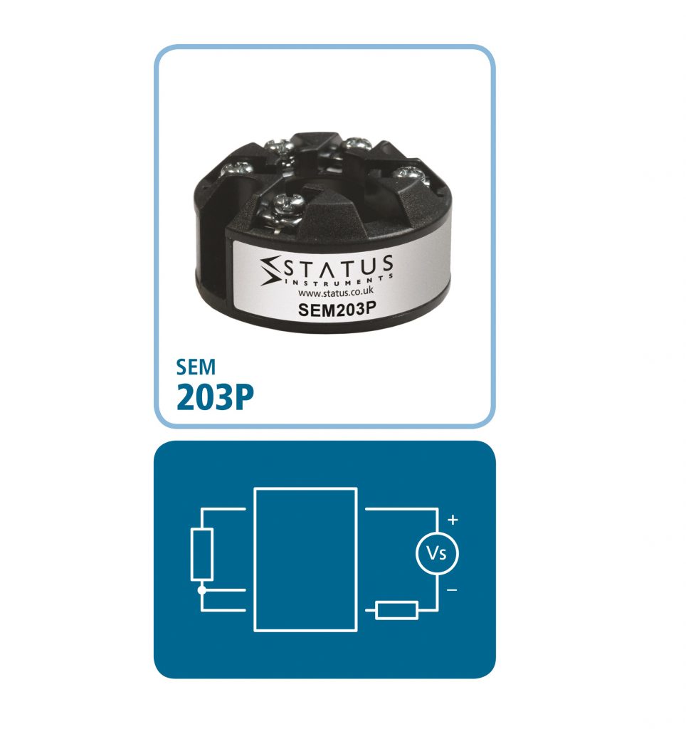 SEM203/P Pt100 In Head Transmitter