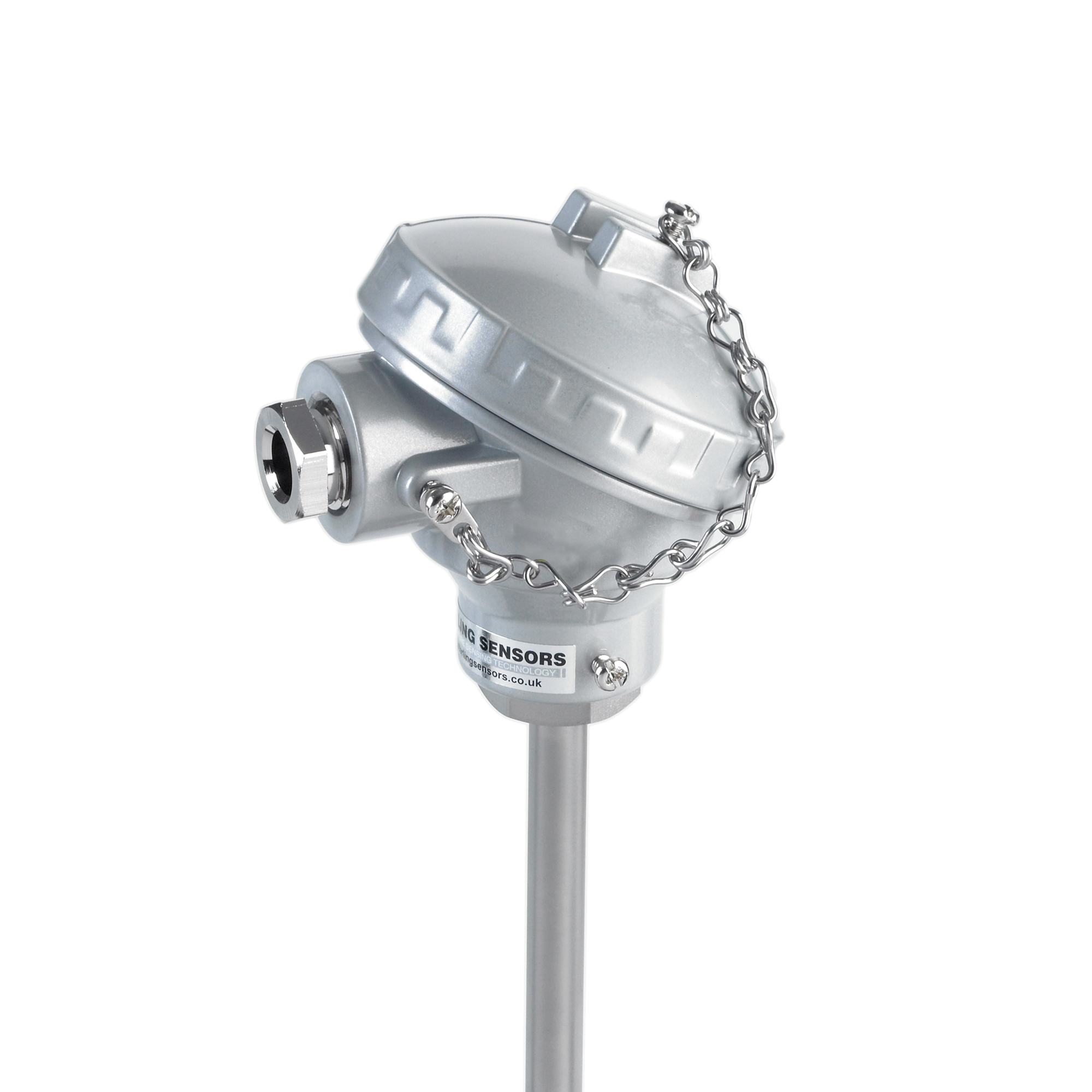 Industrial Type J Thermocouple with Standard (KNE) Head (1100°C)