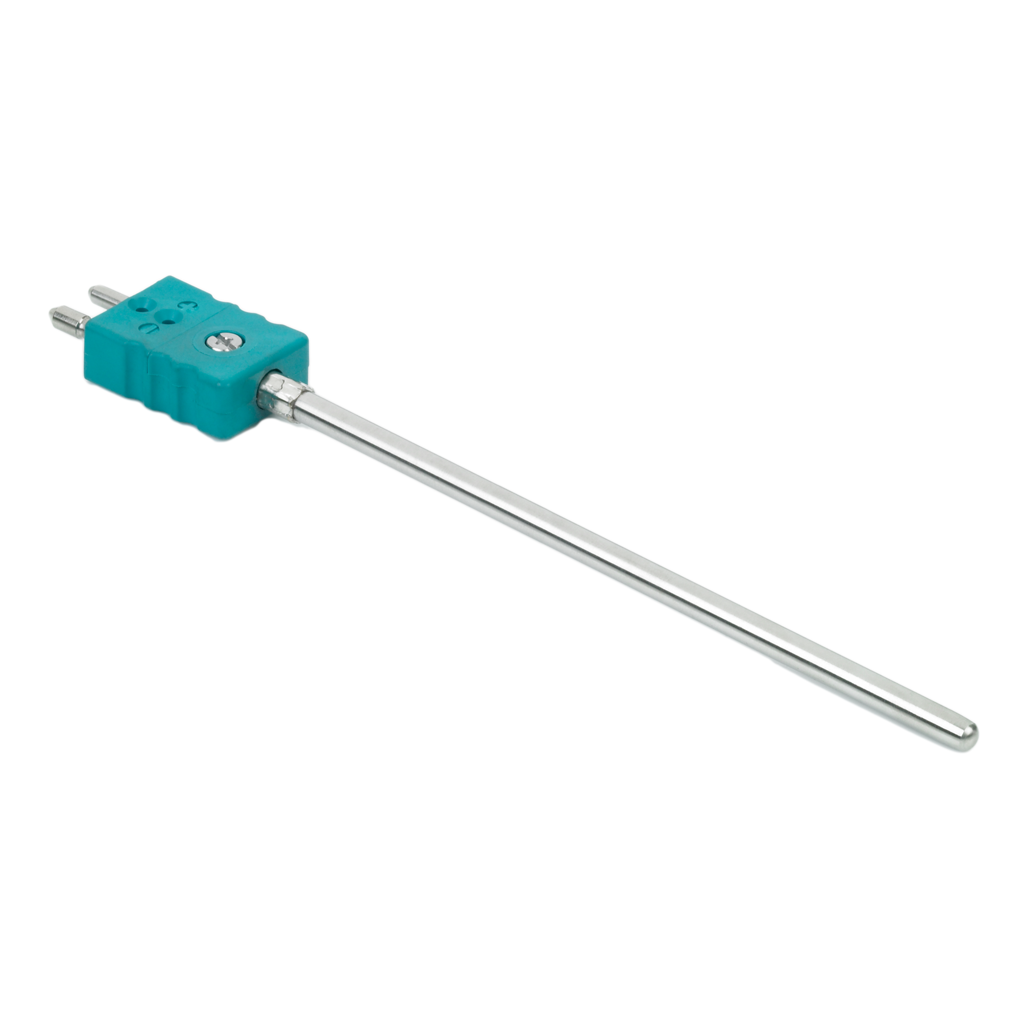 Mineral Insulated Thermocouple with Standard Plug, 6mm Inconel Sheath (1200°C)