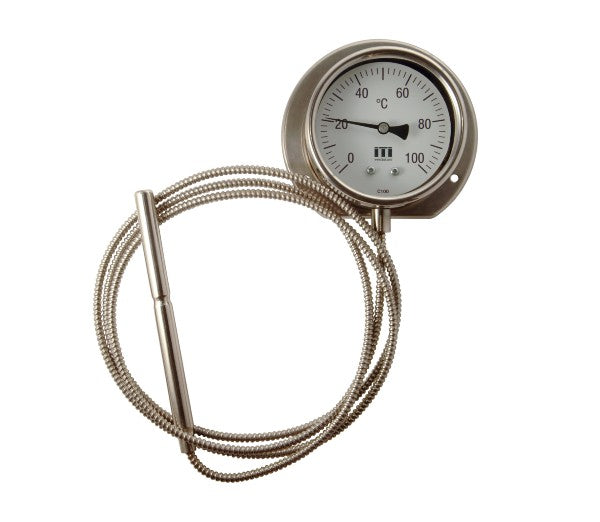 Gas Actuated Thermometer (Capillary With Calibration Certificate)