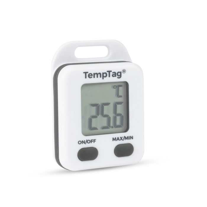 TempTag Miniature Digital Max/Min Air Thermometer - IP65